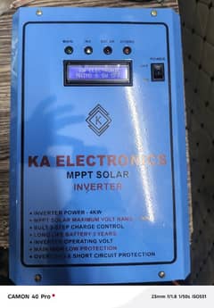 solar inverter mppt 100amp hybrid 1.4kw ups power