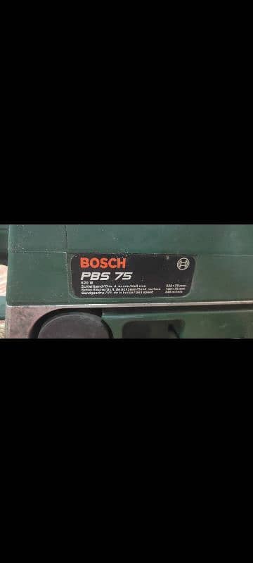 BOSCH  belt sander machine 3