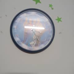 clock and frame.