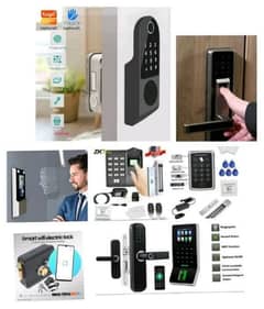 Zkteco Zkt Fingerprint card Electric magnetic door lock Access control