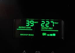 Universal 2kv ups inverter 24volt 1500wat no fault