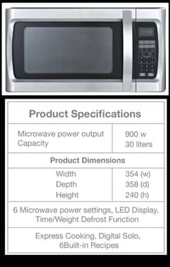 Dawlance microwave