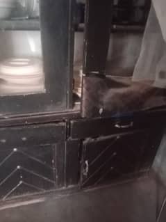 wooden show case