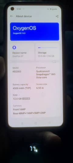 one plus 8T 5g