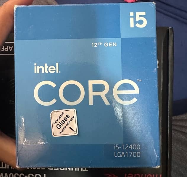 intel i5 12400 12 gen cpu with box 0