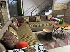 l shape sofa new condition