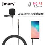 Jmary MC-R1, Lavalier Microphone, Music Recording, Interview, Vlogging 3