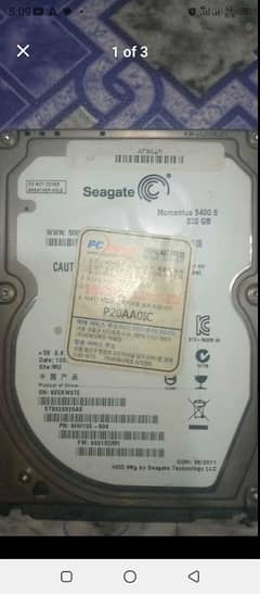 320 gb hard disk available in new condition