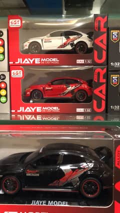Pair of 3 Honda Civic Type R Modified Diecast Model.