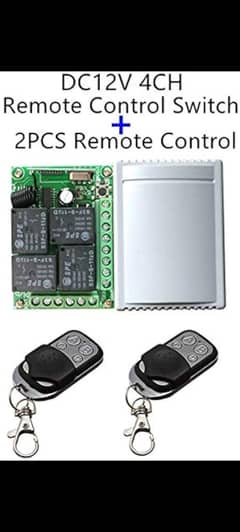 433 Mhz RF 4CH EV1527 Car Learning Code Remote Control Wireless