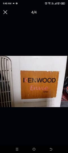 Kenwood ac 1ton used condition only gas filling