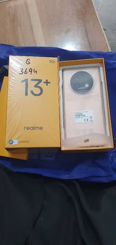 realme c13+ 5g for sale just box open no used