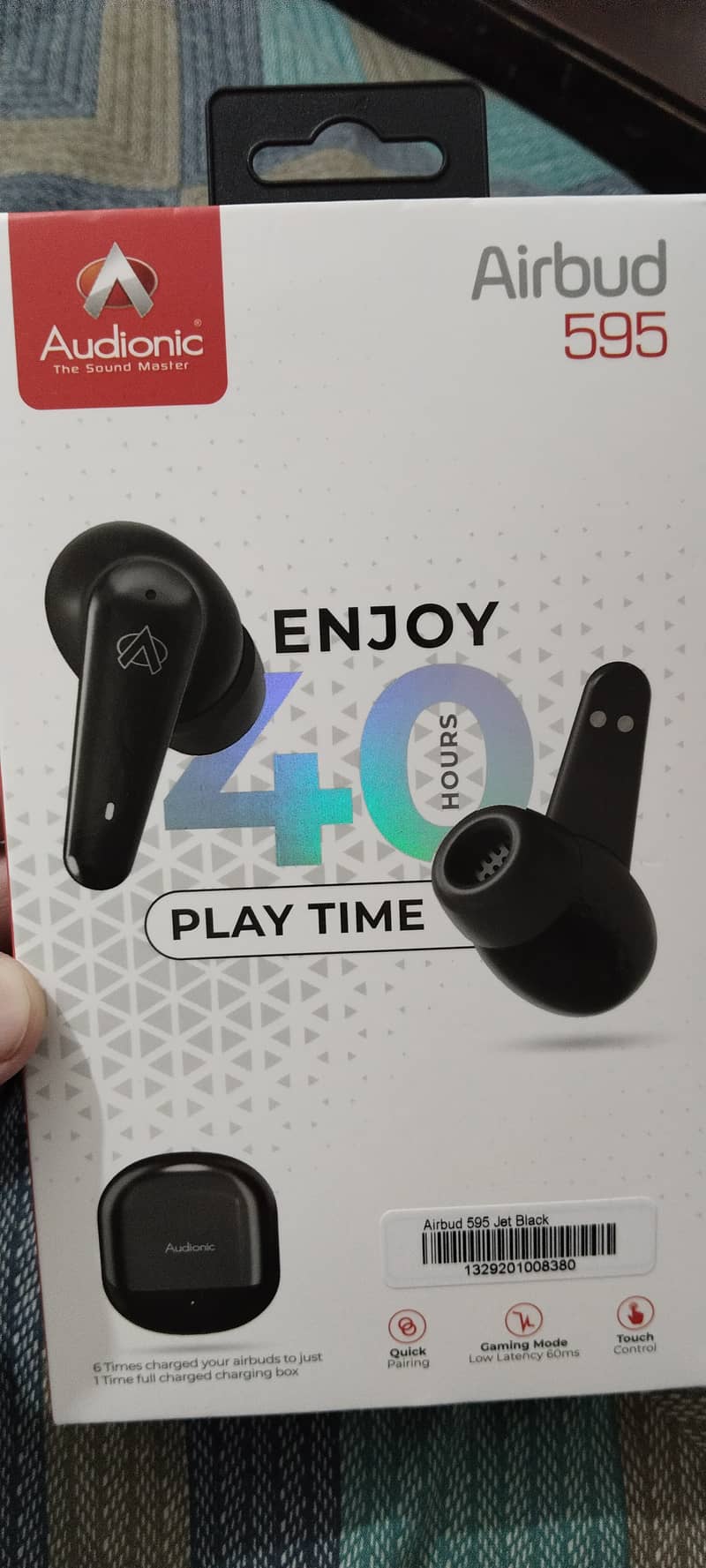 Audionic Airbuds 595 new just open the box not in use. brand new 1