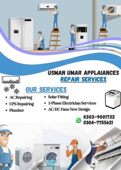 AC Installation Service/AC Repair Service/UPS Repair Service/Plumber