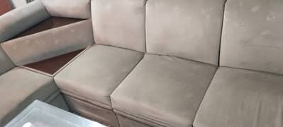 7 Seater Sofa With Table