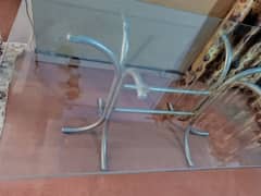 Dining table with 6 chairs for sale