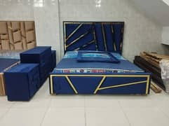 Poshish bed/king size bed/dressing table/bed set/wooden bed/furniture