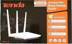 Tenda F3 Router Wireless N300 Wireless WiFi Router