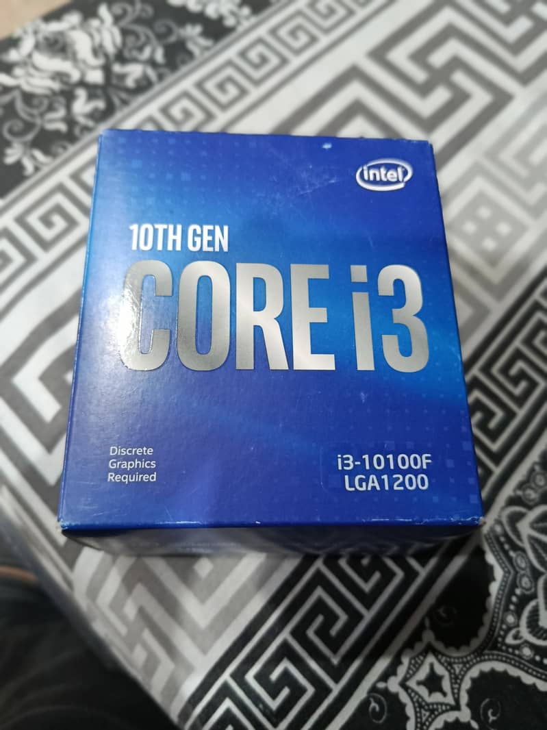 Intel® Core™ i3-10100F Processor (box only) 0