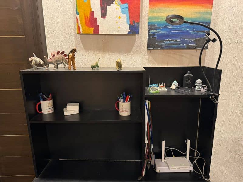 Study Table and Storage Shelf 2