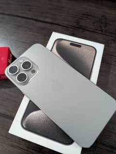 Iphone 15 Pro Max 256GB  With Box and cable