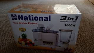 juicer machine 3 in 1 national