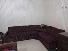 L shaped sofa