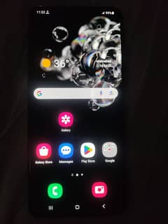 S20 ULTRA WITH BOX PTA OFFICIAL 12/128 MEMORY CARD OPTION DUAL SIM.