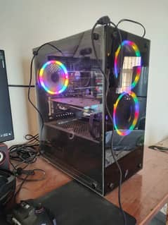 i5 4gen gaming pc for sale glass case