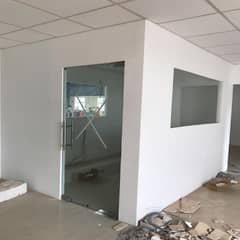 gypsum board partition/office partition/gypsum ceiling workin