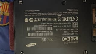 SSD 250gb and 2,4,8 gb ram ddrs