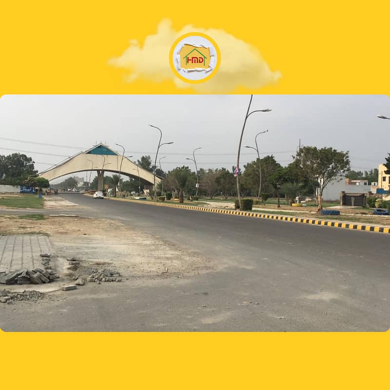 CONNECT EASILY : 20 MARLA PLOT CLOSE TO HALLOKI INTERCHANGE, KHAYABAN E AMIN 0