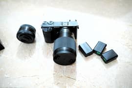 Sony A6400 Brand new camera with 2 lenses