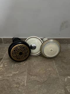 Ceiling fans perfectly working