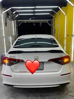 Honda Civic back spoiler