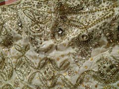 Bridal lehnga with jewelry only 1 time use