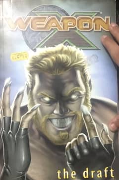 Weapon x comic book