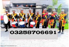 Events, Fauji Band, Band Baja, Dhol services, Fauji Pipe Band