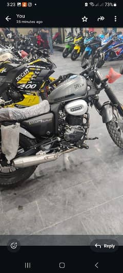 hi  iam selling my hi speed 250c brand new bike