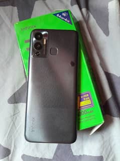 infinix hot 12 play 4/64 With box only exchange possible