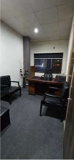 Fully Furnished Area 450 Square Feet Brand New Corporation Office Available For Rent In Main Boulevard Road Gulberg 3 Lahore