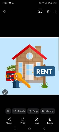 Double store house available for rent in Malik colony opp defance homes
