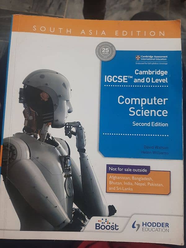 Computer Science book, O levels, 2nd edition 0