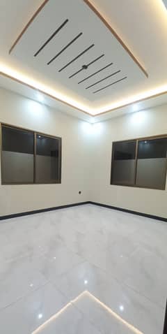 Brand New 400 Sq. Yd West Open Ground Floor House For Rent At Capital Society Sector 35A Society 33 Near By Rim Jhim.