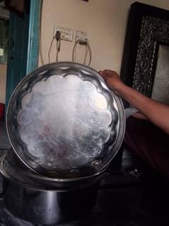 1 full size patila 1 parat 1 Bara thal