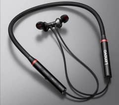 black colour Bluetooth neckband
