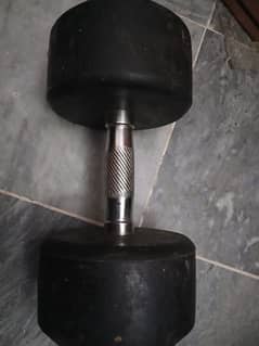 dumbells of rubber 6kg