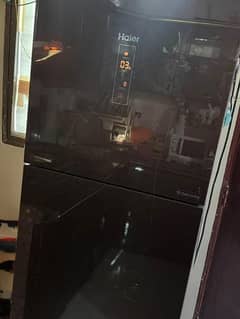 Haier glass door Fridge HRF-336TDC For Sale. no damage no scratches