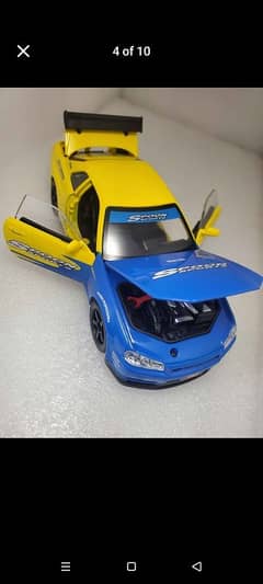 Nissan skyline R34 toy metal model cars