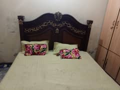 Bed for sale with side tables